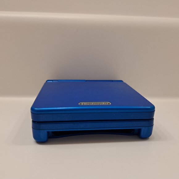 Rare Blue Gameboy Advance SP 100% GENUINE Rockman (Japanese Megaman) #2 - Picture 8 of 8